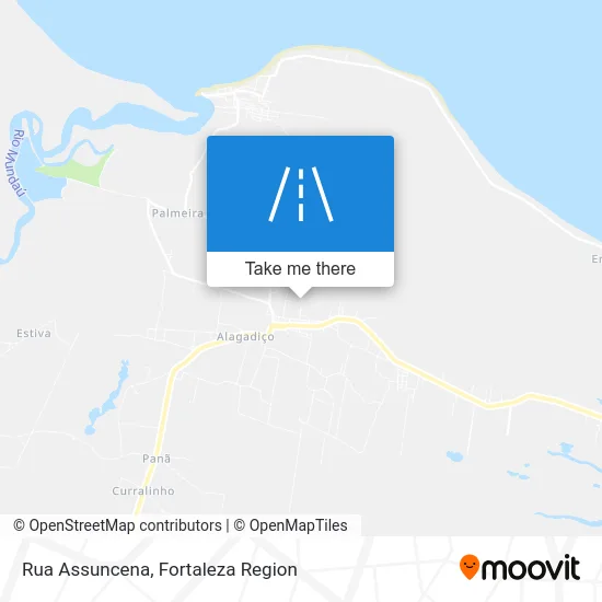 Rua Assuncena map