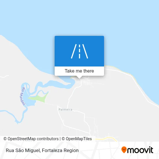 Rua São Miguel map