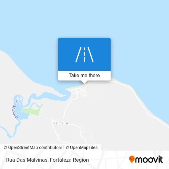 Rua Das Malvinas map