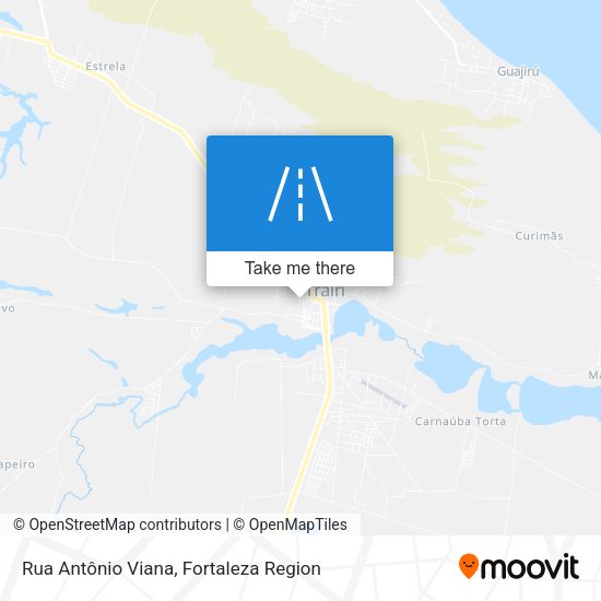 Rua Antônio Viana map