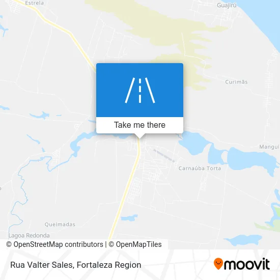 Rua Valter Sales map