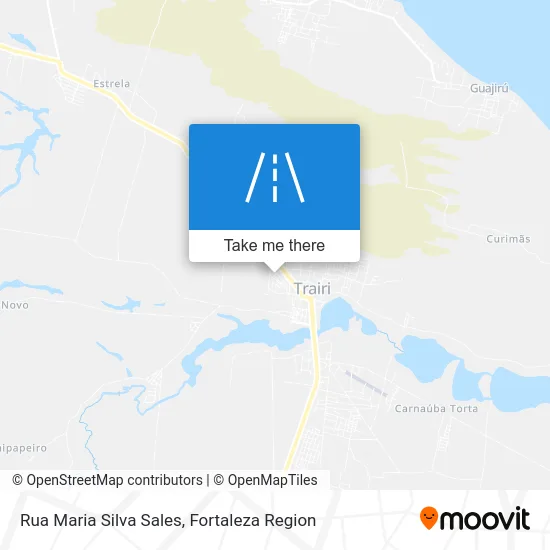 Rua Maria Silva Sales map