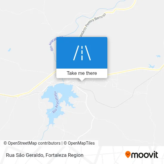 Rua São Geraldo map