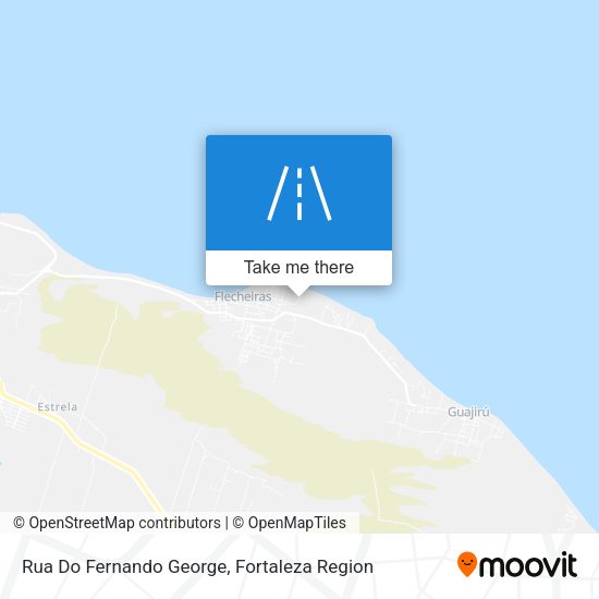 Rua Do Fernando George map