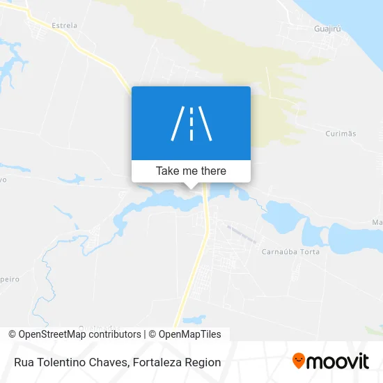Rua Tolentino Chaves map