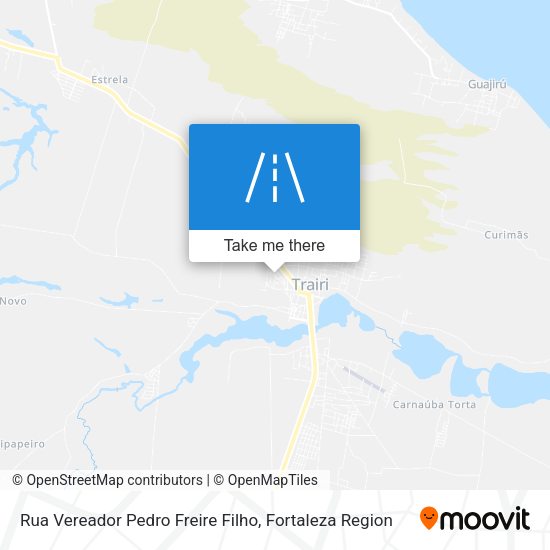 Rua Vereador Pedro Freire Filho map