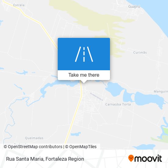 Rua Santa Maria map