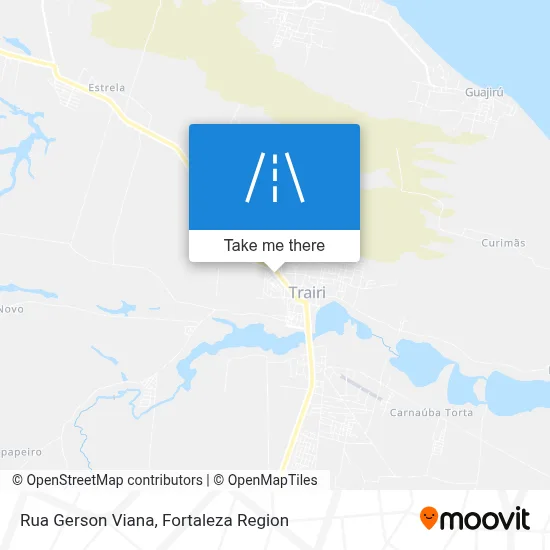 Rua Gerson Viana map
