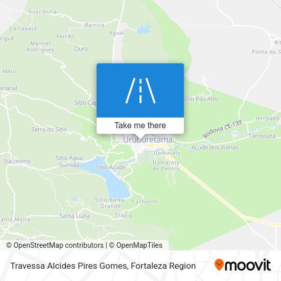 Travessa Alcides Pires Gomes map