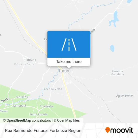 Rua Raimundo Feitosa map