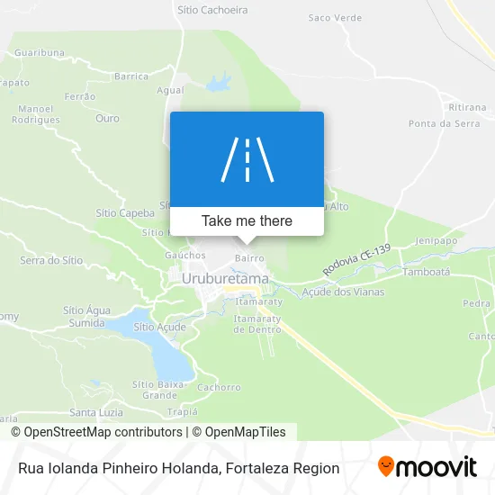 Rua Iolanda Pinheiro Holanda map