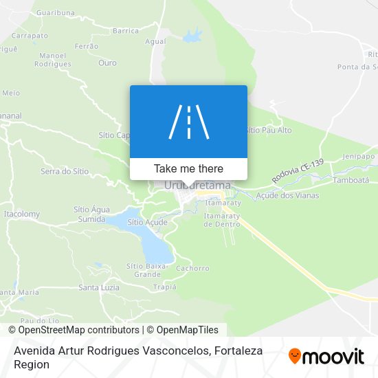 Avenida Artur Rodrigues Vasconcelos map