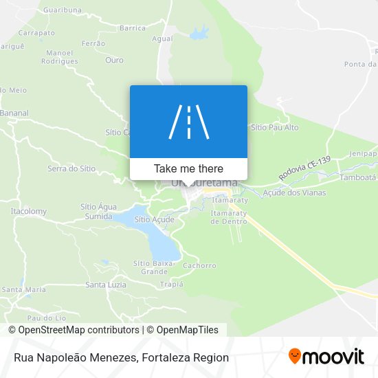 Rua Napoleão Menezes map