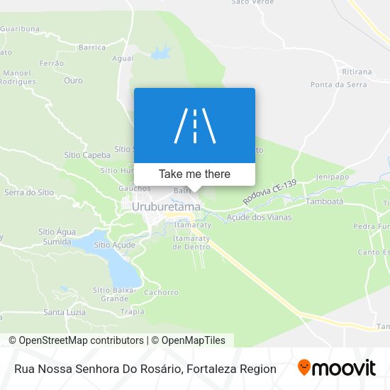 Rua Nossa Senhora Do Rosário map