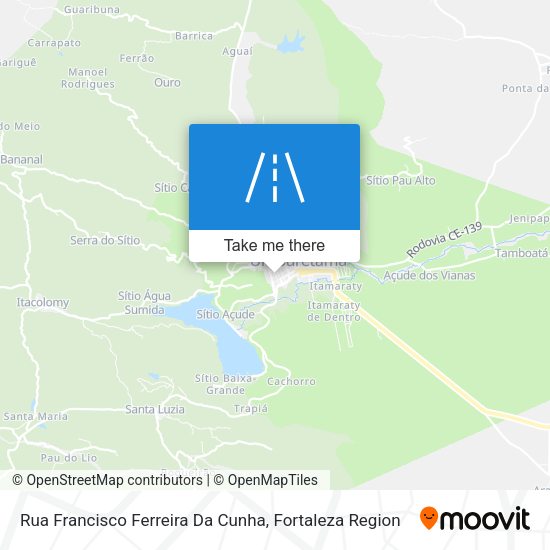 Rua Francisco Ferreira Da Cunha map
