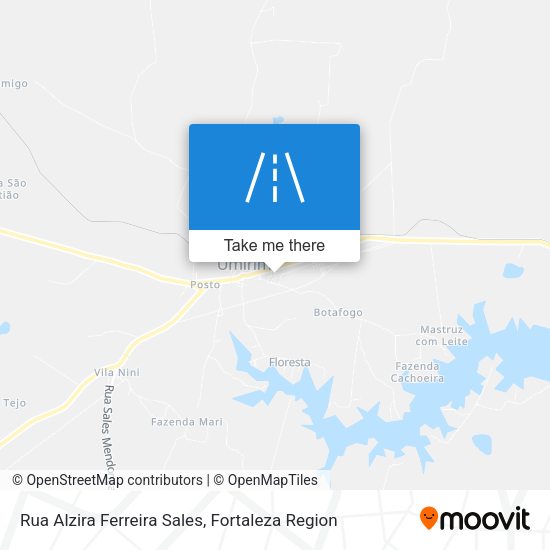Rua Alzira Ferreira Sales map