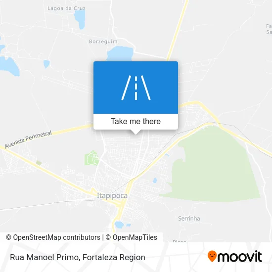 Rua Manoel Primo map