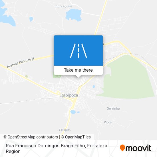 Rua Francisco Domingos Braga Filho map