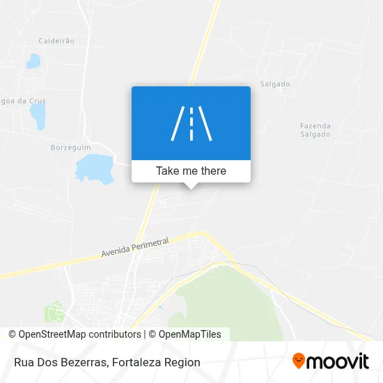 Rua Dos Bezerras map
