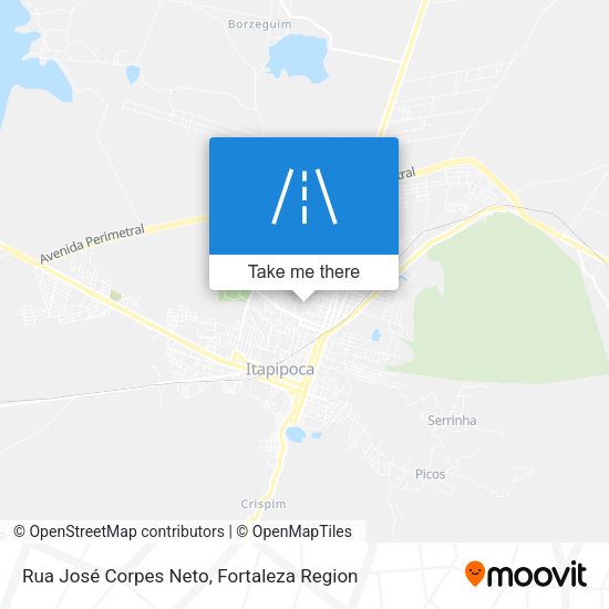 Rua José Corpes Neto map