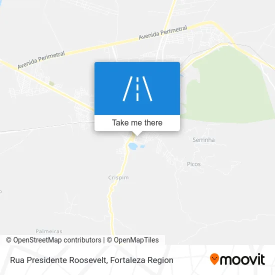 Rua Presidente Roosevelt map