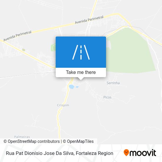 Rua Pat Dionísio Jose Da Silva map