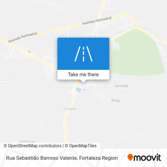 Rua Sebastião Barroso Valente map