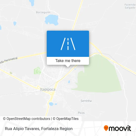 Rua Alipio Tavares map