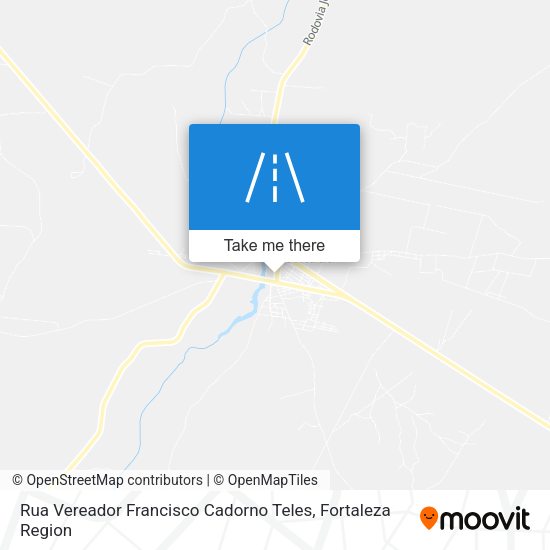 Rua Vereador Francisco Cadorno Teles map