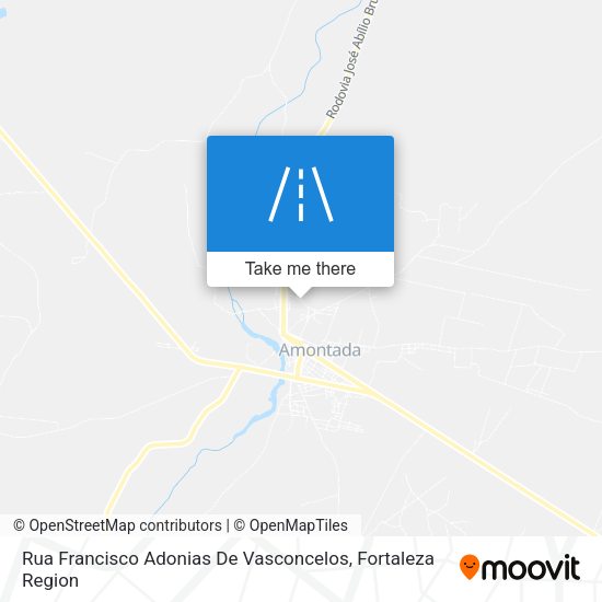 Rua Francisco Adonias De Vasconcelos map