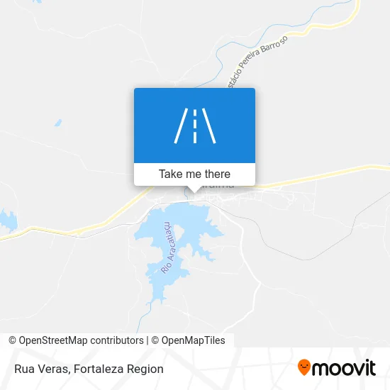 Rua Veras map