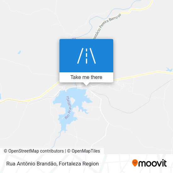 Rua Antônio Brandão map