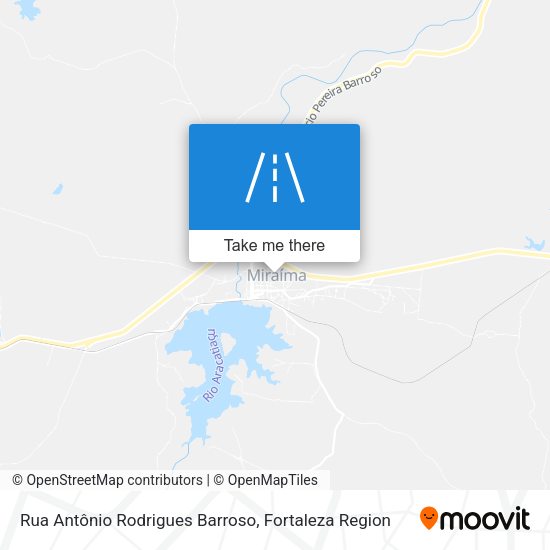 Rua Antônio Rodrigues Barroso map