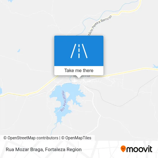 Rua Mozar Braga map
