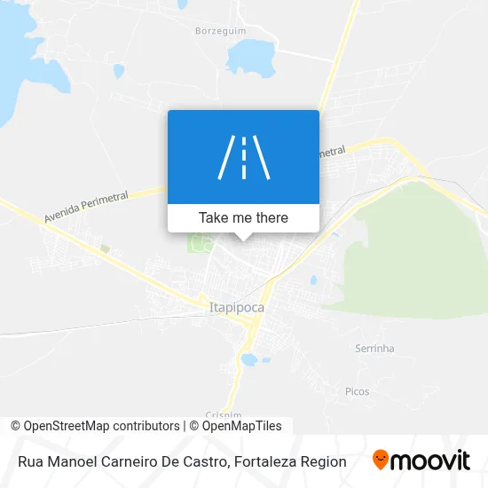 Rua Manoel Carneiro De Castro map