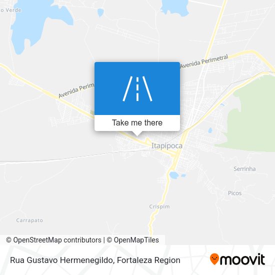 Rua Gustavo Hermenegildo map