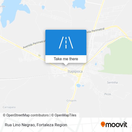 Rua Lino Negrao map