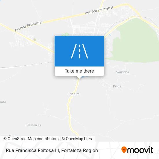 Rua Francisca Feitosa III map