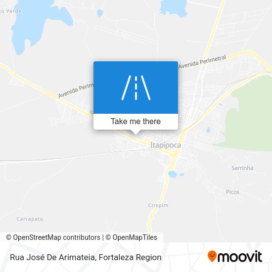 Rua José De Arimateia map
