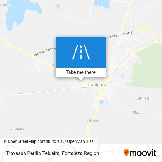 Travessa Perillo Teixeira map