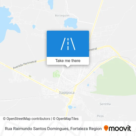 Rua Raimundo Santos Domingues map