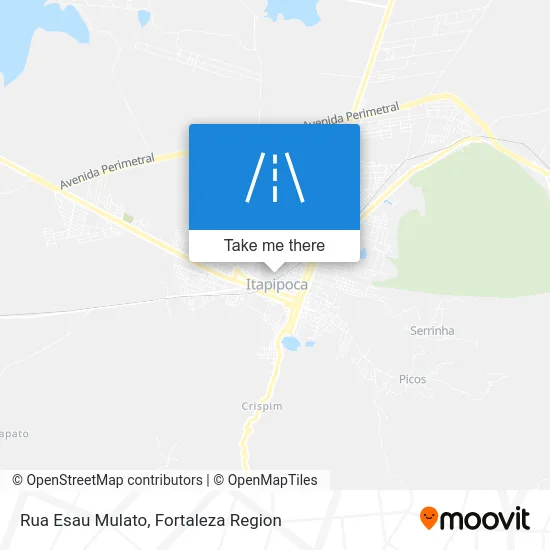 Rua Esau Mulato map