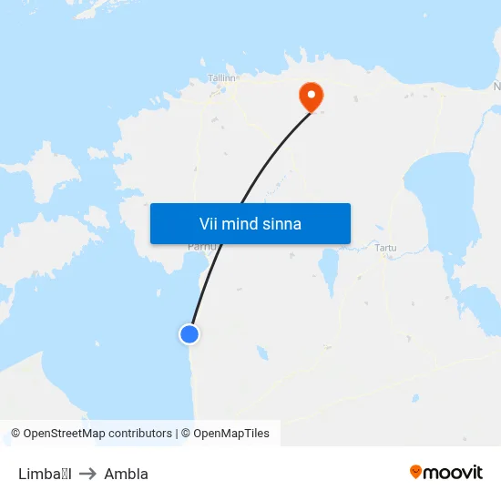 LimbaI to Ambla map