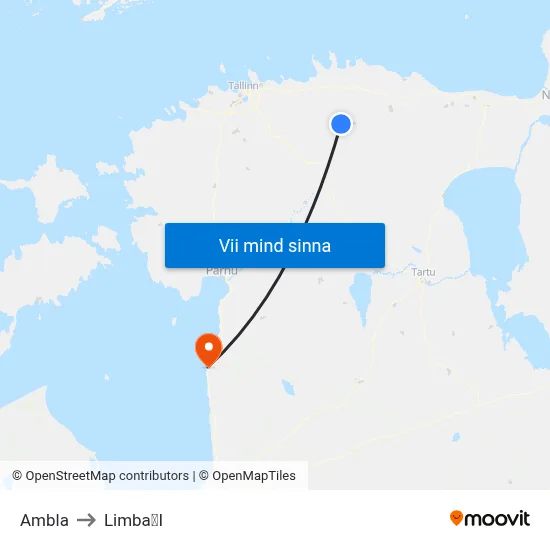 Ambla to LimbaI map