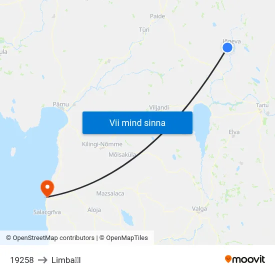 19258 to LimbaI map