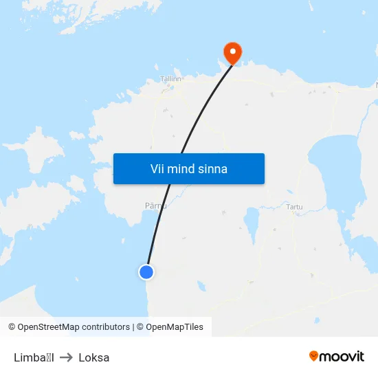 LimbaI to Loksa map