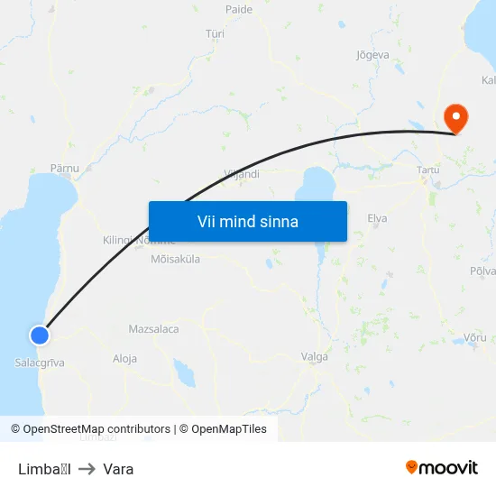 LimbaI to Vara map