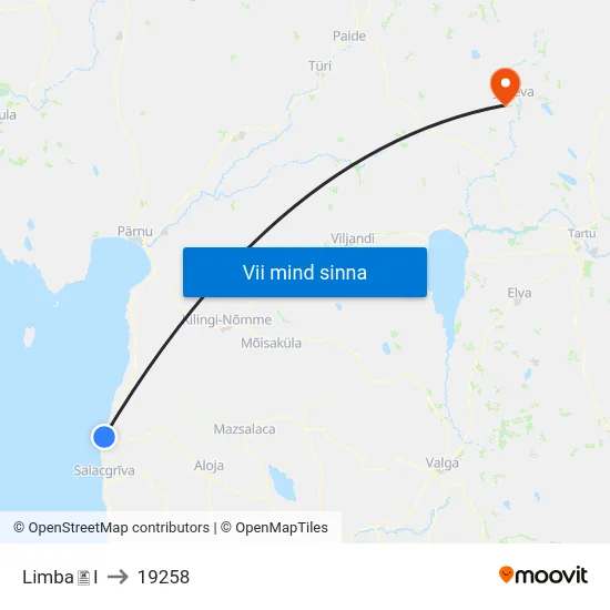 LimbaI to 19258 map