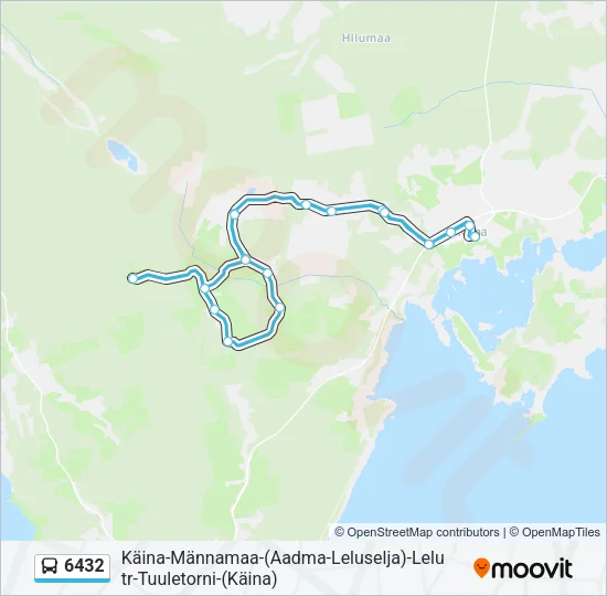  6432: карта маршрута