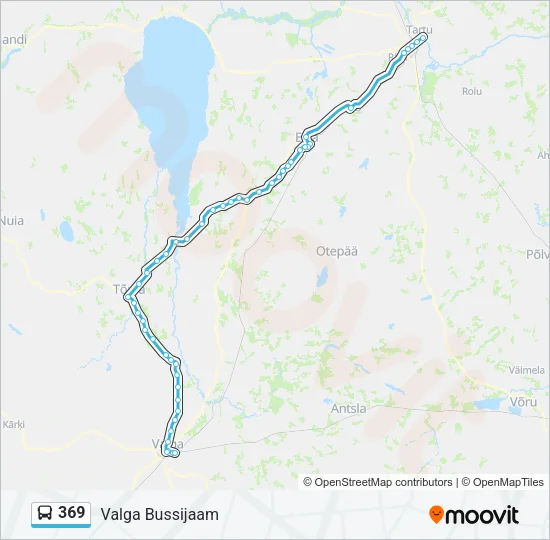 369 Bus Line Map